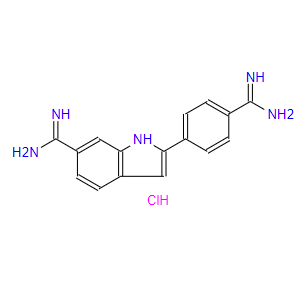 4',6-二脒基-2-苯基吲哚二鹽酸鹽CAS: 28718-90-3